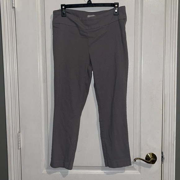 Women’s Grey Dress Pants - Comfortable Fit (Size 10) - Picture 1 of 4